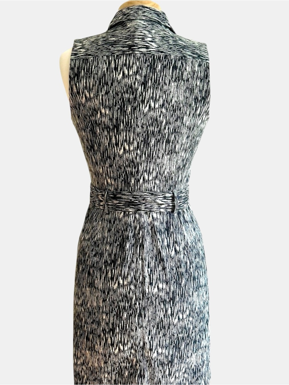 NWT Banana Republic Heritage Sleeveless Belted Shirt Dress – Size 4 - Picture 3 of 4